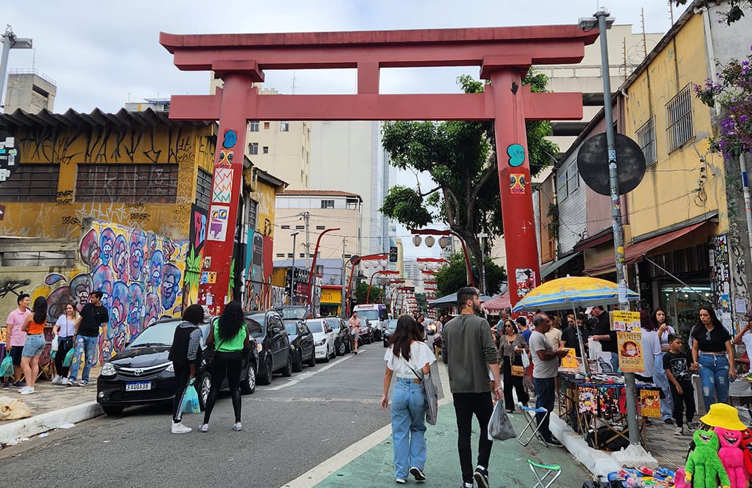 3. nap: São Paulo, Liberdade - brazílok japán bőrben