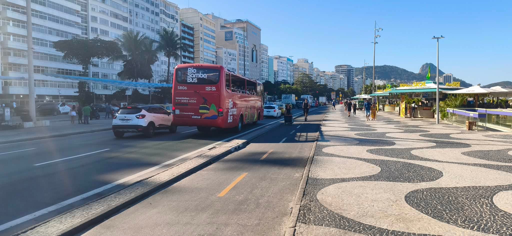 15. nap: Sambabusszal Rio körül – a GPS is táncra perdült!